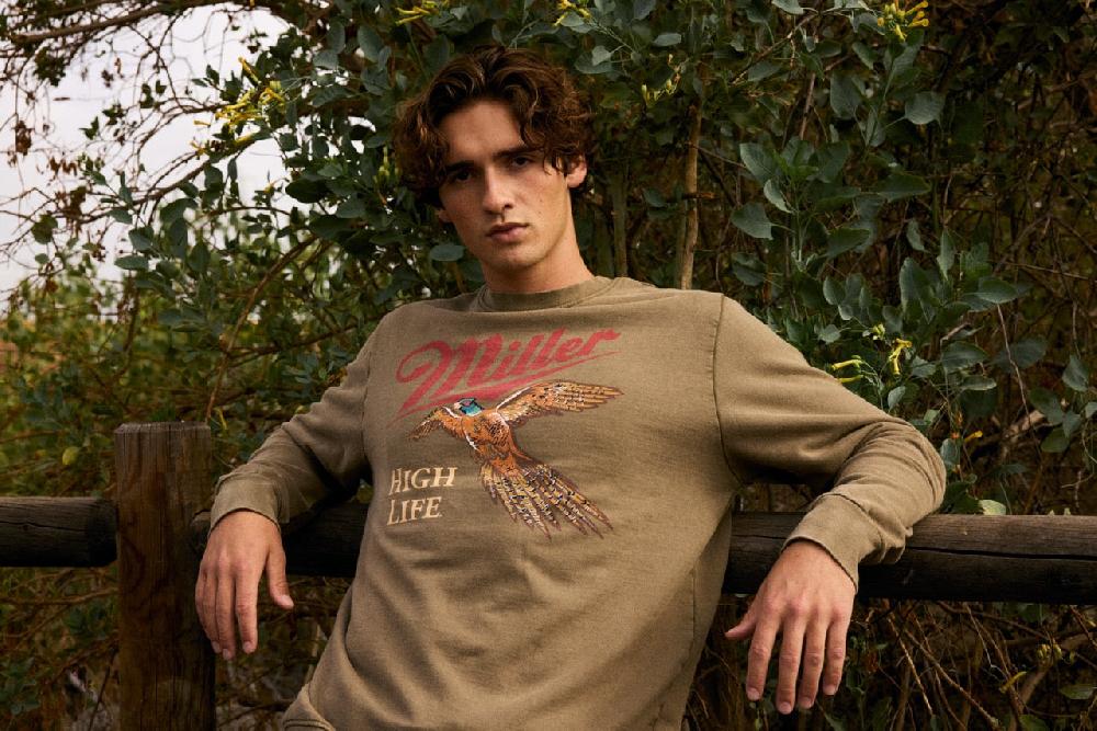 American Needle Sunday Fleece Crewneck Sweatshirt – Miller High Life