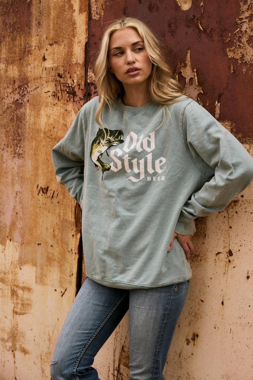 American Needle Sunday Fleece Crewneck Sweatshirt – Old Style