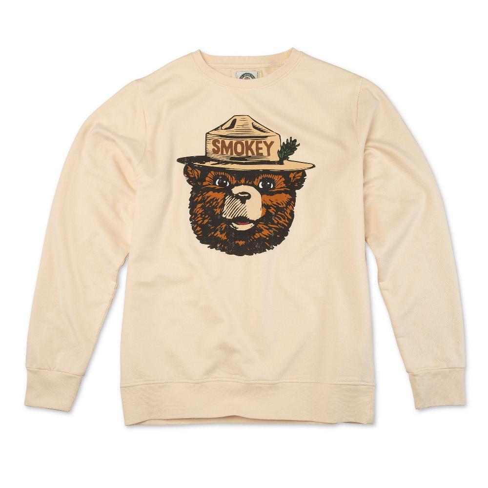 american needle Sunday Fleece Crewneck Sweatshirt – Smokey Bear