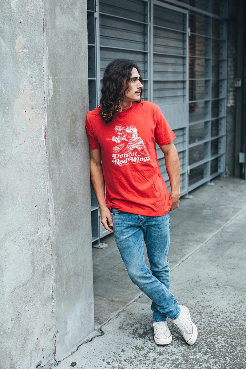 American Needle Vintage Fade Brass Tacks 2 Tshirt – Detroit Red Wings