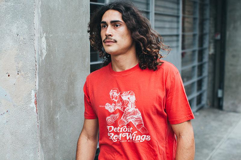 American Needle Vintage Fade Brass Tacks 2 Tshirt – Detroit Red Wings