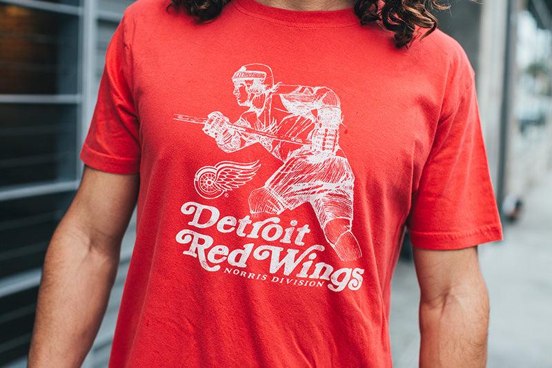 American Needle Vintage Fade Brass Tacks 2 Tshirt – Detroit Red Wings