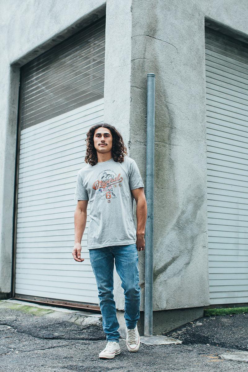 American Needle Vintage Fade Brass Tacks 2 Tshirt – NHL Original 6