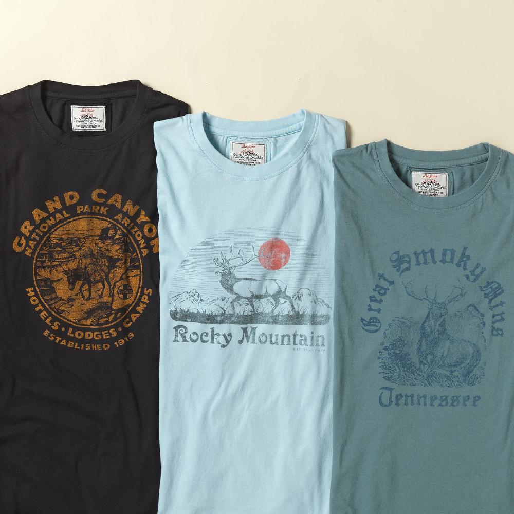 American Needle Vintage Fade Brass Tacks Tshirt – Rocky Mountain National Park