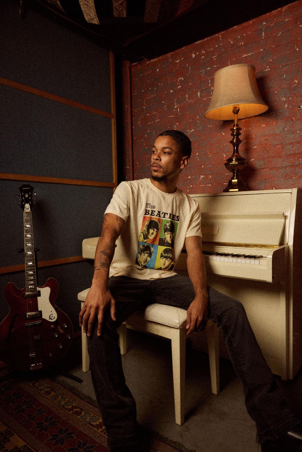 American Needle Vintage Fade Brass Tacks Tshirt – The Beatles