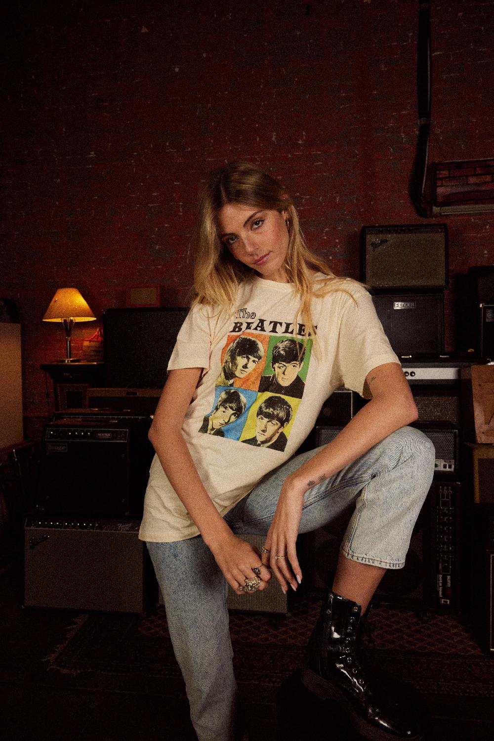 American Needle Vintage Fade Brass Tacks Tshirt – The Beatles