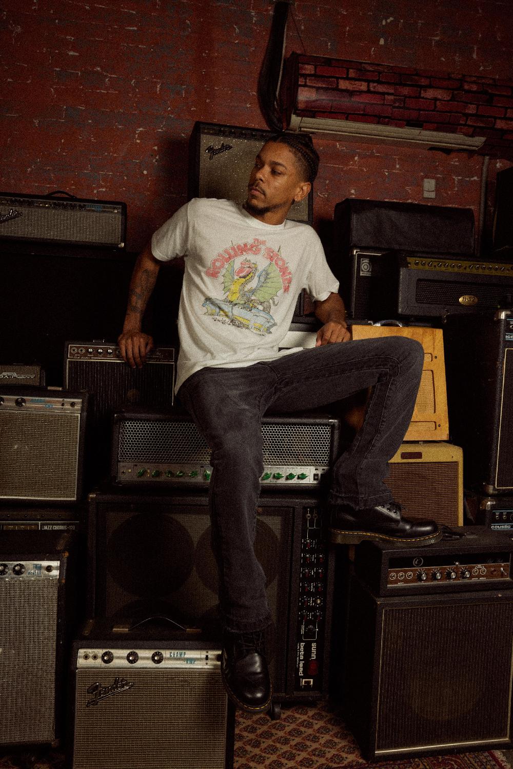 American Needle Vintage Fade Brass Tacks Tshirt – The Rolling Stones