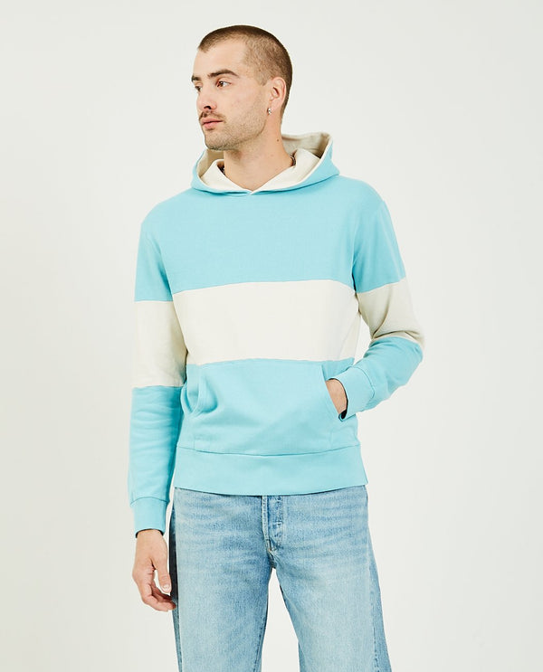 American Rag Cie 1970S Hoodie Blue And White – American Rag Cie