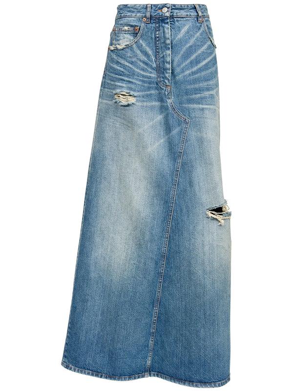 american rag cie Denim Long Skirt – American Rag Cie