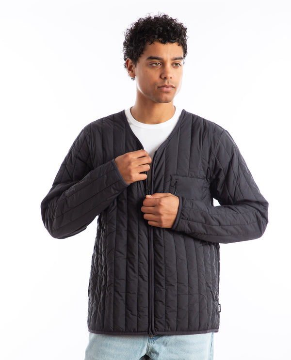 american rag cie Banja Liner Jacket Navy – American Rag Cie
