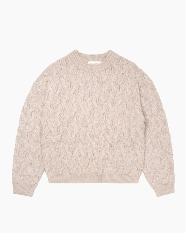 american rag cie Carmen Braided Wool Sweater – American Rag Cie