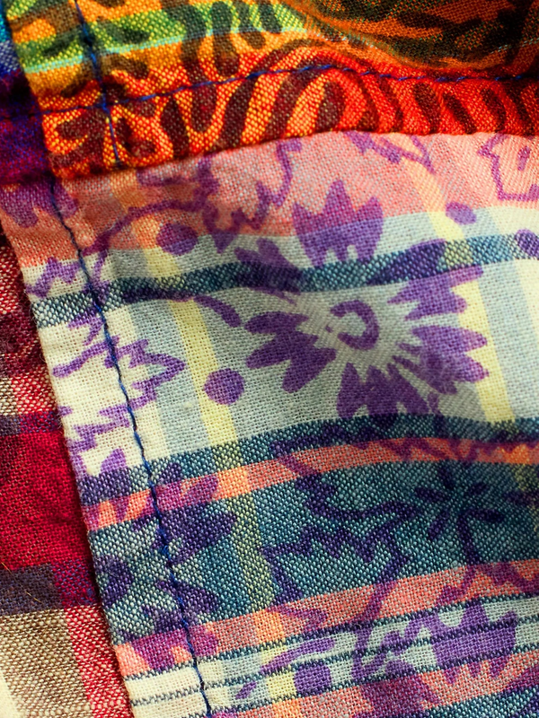 American Rag Cie Classic Fit Patchwork Camp Collar Shirt – American Rag Cie