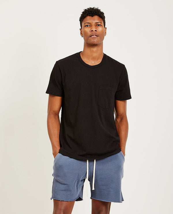 American Rag Cie Classic Pocket Tee Jet Black – American Rag Cie
