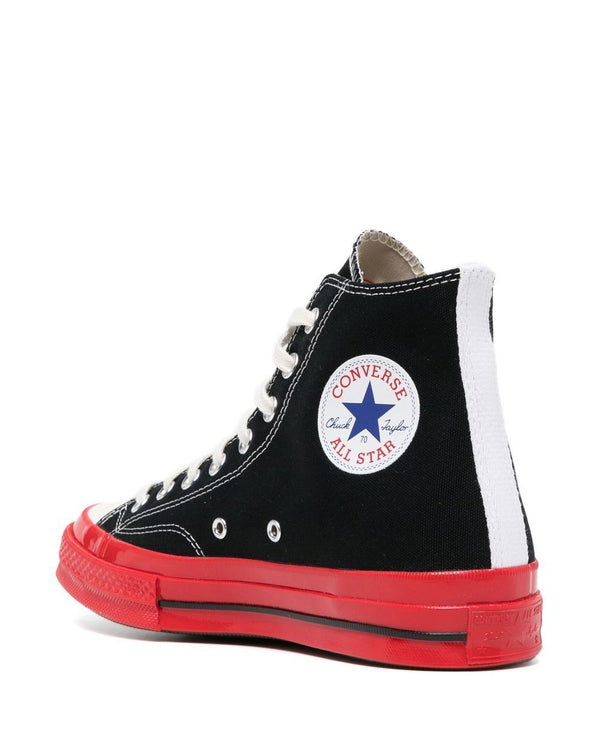 American Rag Cie Converse Red Sole High Top Black – American Rag Cie