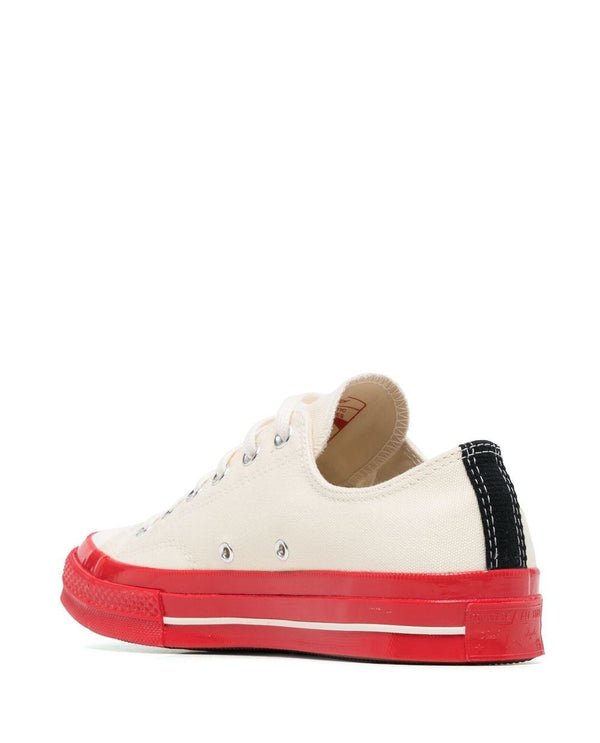 American Rag Cie Converse Red Sole Low Top Off White – American Rag Cie