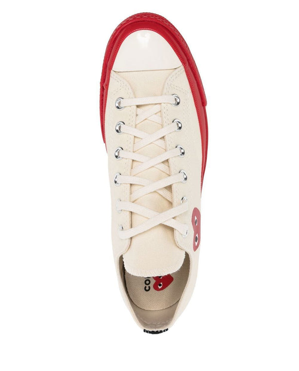 American Rag Cie Converse Red Sole Low Top Off White – American Rag Cie