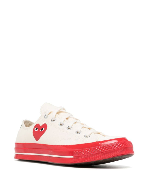 American Rag Cie Converse Red Sole Low Top Off White – American Rag Cie
