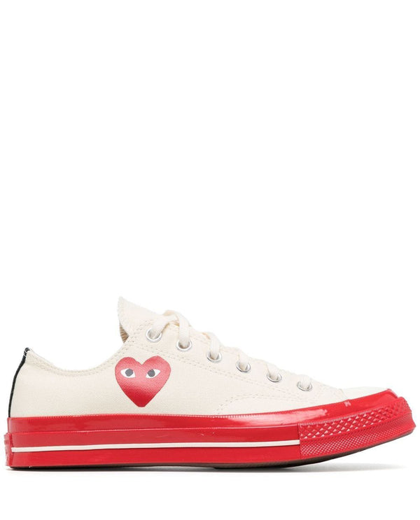 american rag cie Converse Red Sole Low Top Off White – American Rag Cie