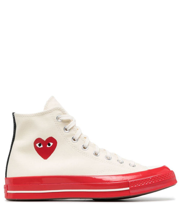 american rag cie Converse Red Sole Off High Top Off White – American Rag Cie