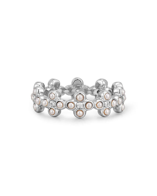 american rag cie Daisy Stud Ring Silver – American Rag Cie