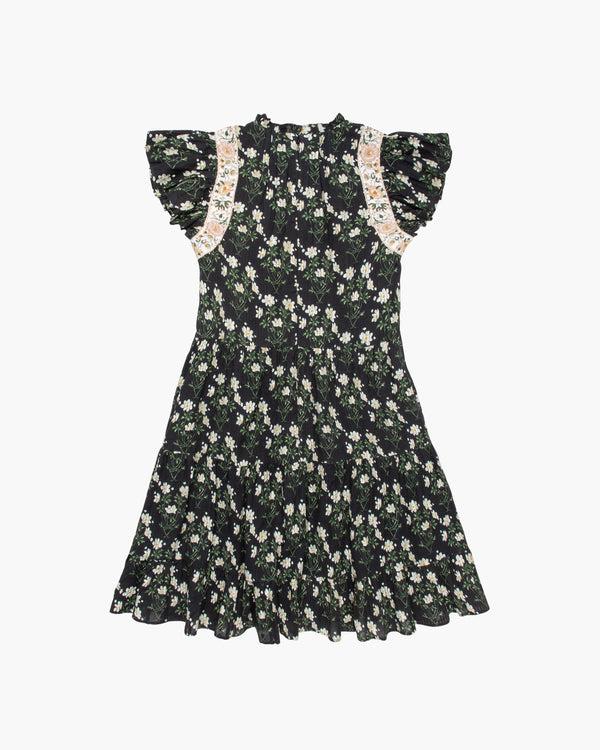 American Rag Cie Elizabeth Print Mini Flutter Dress – American Rag Cie