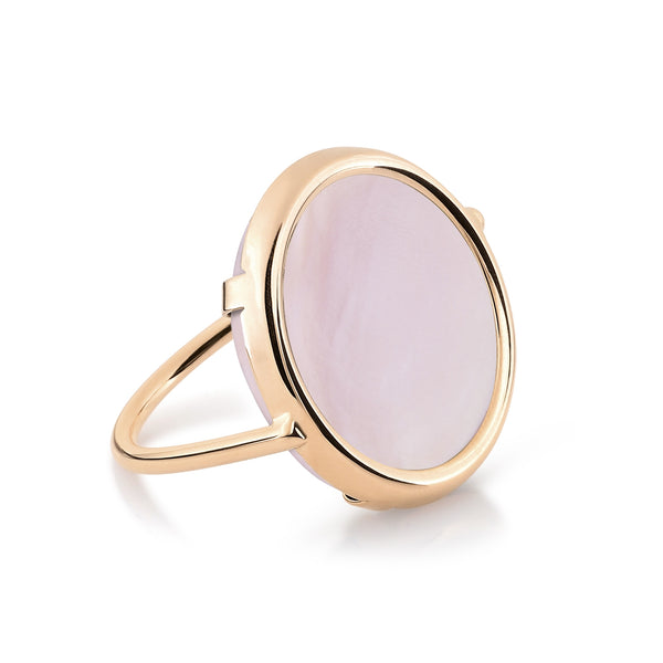 american rag cie Ever Pink Mother Of Pearl Disc Ring – American Rag Cie