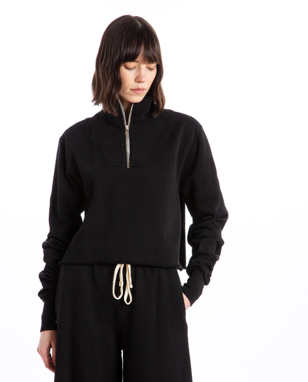 American Rag Cie Haley Crop Half-Zip Pullover – American Rag Cie