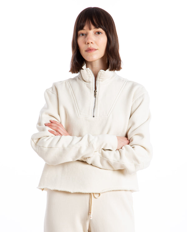 American Rag Cie Haley Crop Half-Zip Pullover – American Rag Cie