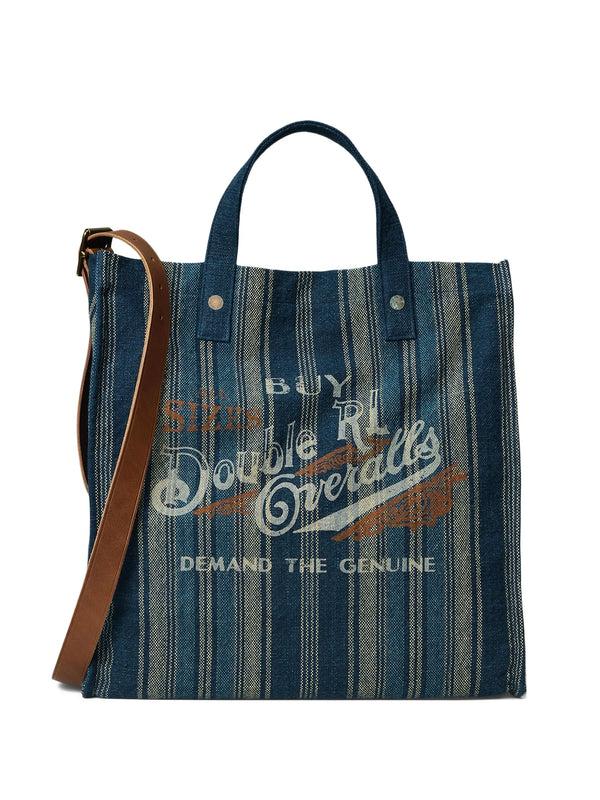 american rag cie Handwoven Indigo Carpenter Tote Bag – American Rag Cie