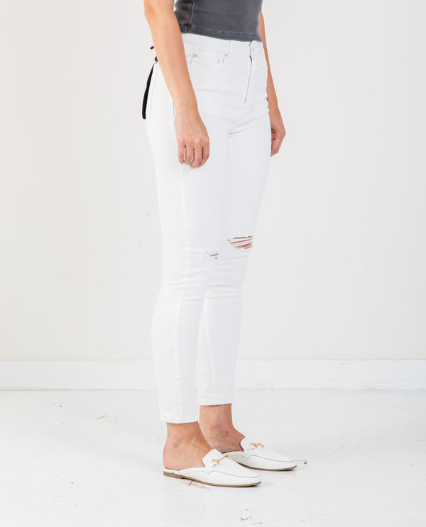 American Rag Cie Hi N Wasted Blanc Sliced Pants – American Rag Cie