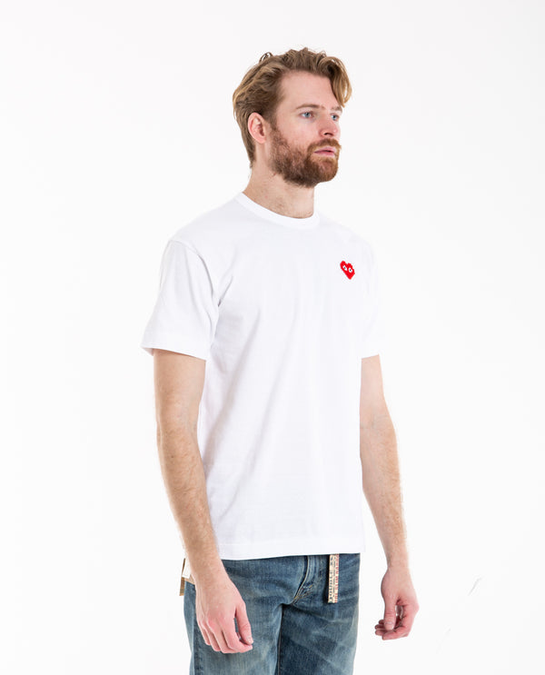 American Rag Cie Invader Heart Patch T-Shirt White – American Rag Cie