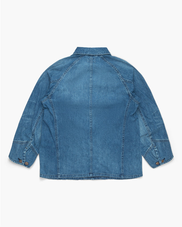 American Rag Cie JK101 Selvedge Denim Chore Coat – American Rag Cie