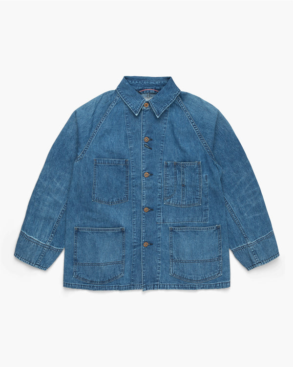 american rag cie JK101 Selvedge Denim Chore Coat – American Rag Cie