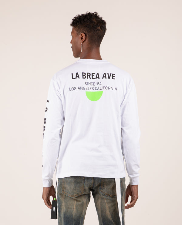 American Rag Cie La Brea Ave L/S Tee White – American Rag Cie