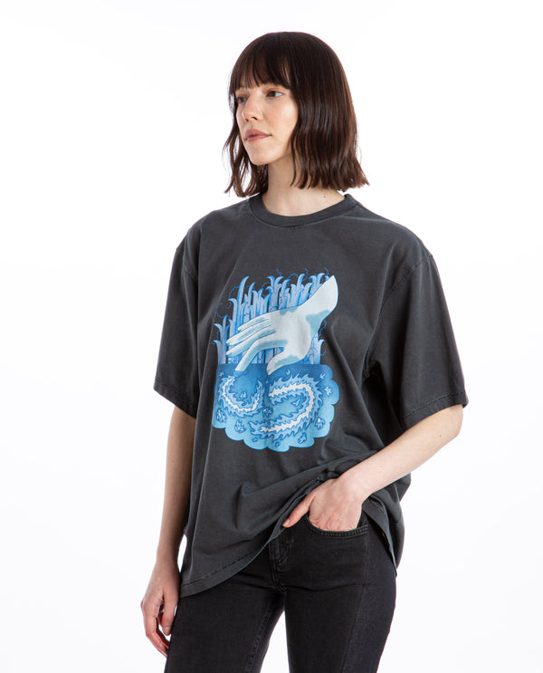 American Rag Cie La Print Hand Tee – American Rag Cie