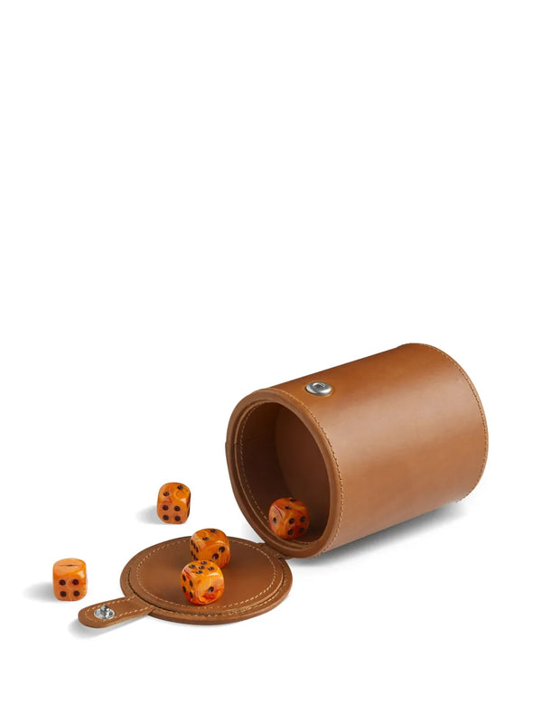 American Rag Cie Leather Dice Cup With Dice – American Rag Cie