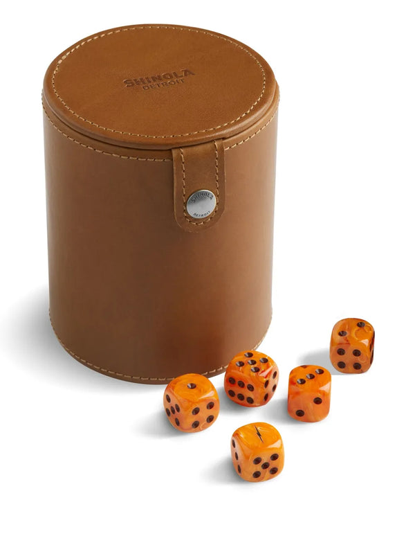 American Rag Cie Leather Dice Cup With Dice – American Rag Cie