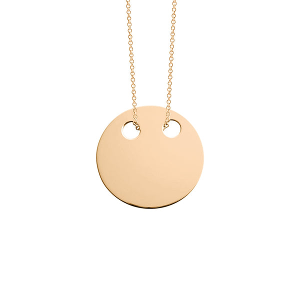 American Rag Cie Mini Disc Rose Gold Necklace – American Rag Cie