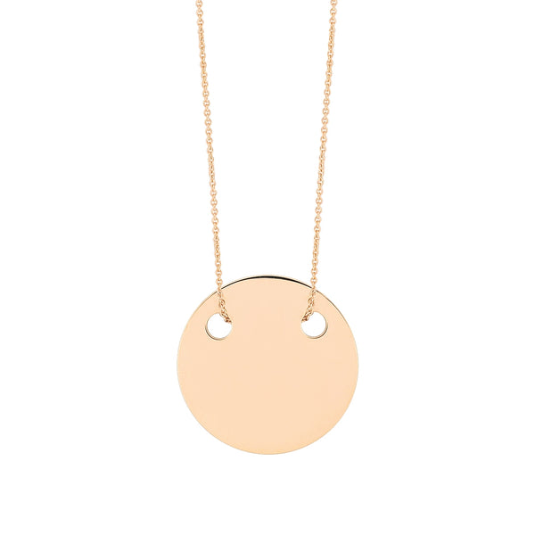 american rag cie Mini Disc Rose Gold Necklace – American Rag Cie