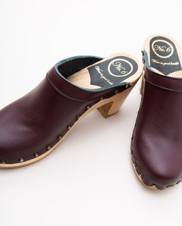 American Rag Cie Old School Studded Clog On High Heel – American Rag Cie