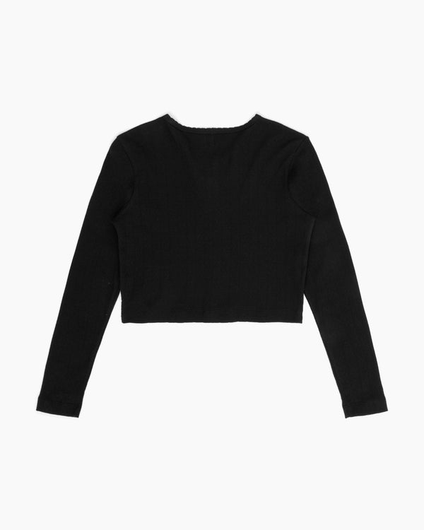 American Rag Cie Pointelle Crop Cardigan – American Rag Cie