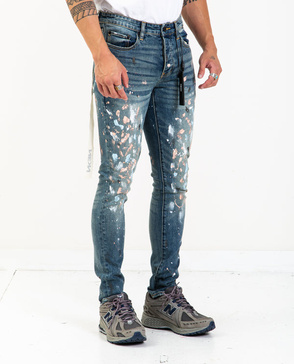 American Rag Cie Sid Jean Blue Paint Splatter – American Rag Cie