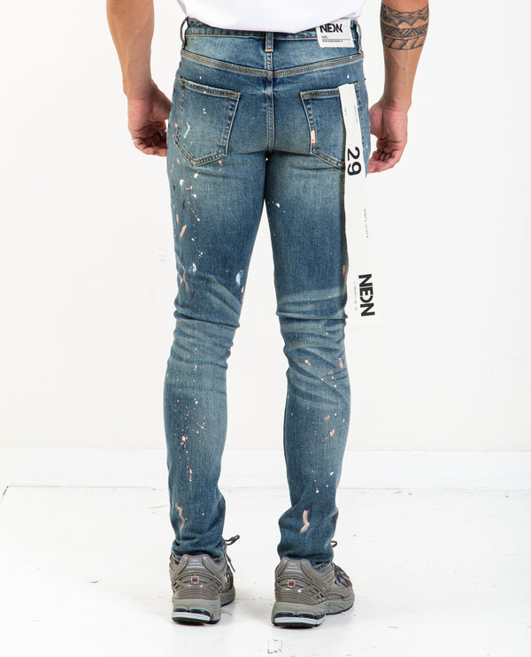 American Rag Cie Sid Jean Blue Paint Splatter – American Rag Cie