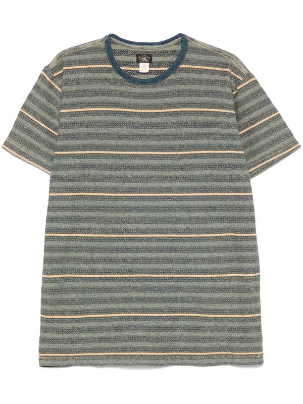 american rag cie Striped Jacquard T-Shirt – American Rag Cie