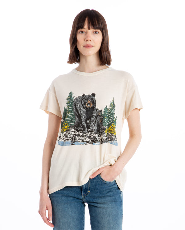American Rag Cie The Boxy Black Bear Tee – American Rag Cie
