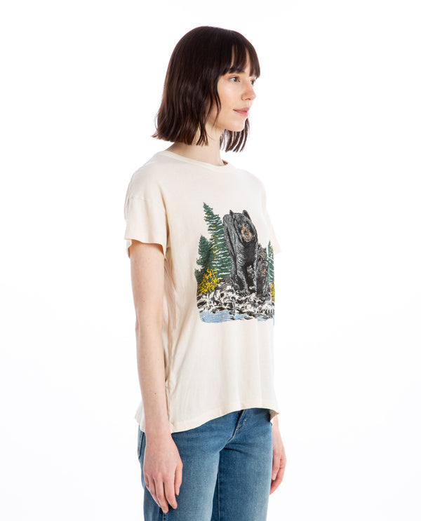American Rag Cie The Boxy Black Bear Tee – American Rag Cie