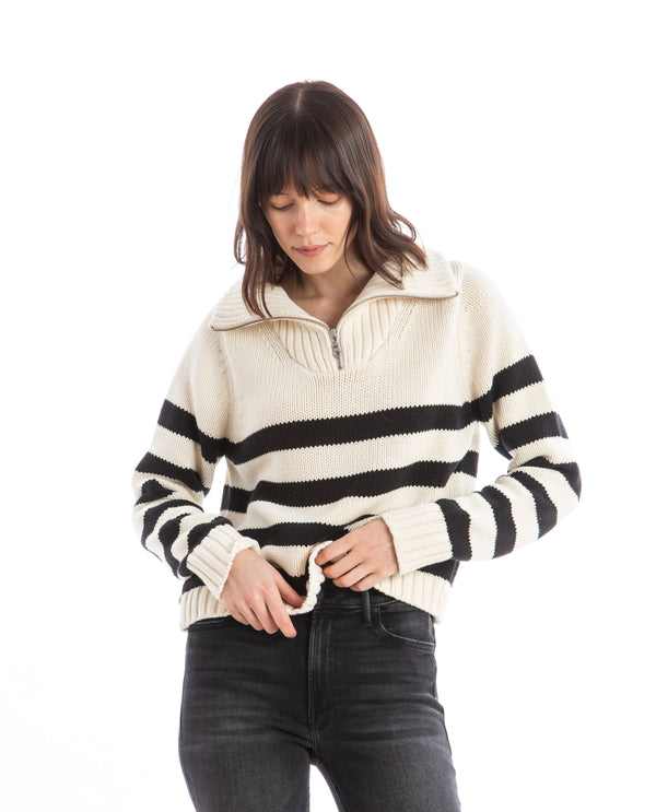 American Rag Cie The Matey 1/2 Zipper Sweater – American Rag Cie