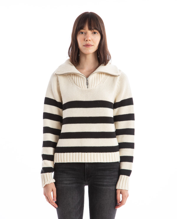 american rag cie The Matey 1/2 Zipper Sweater – American Rag Cie