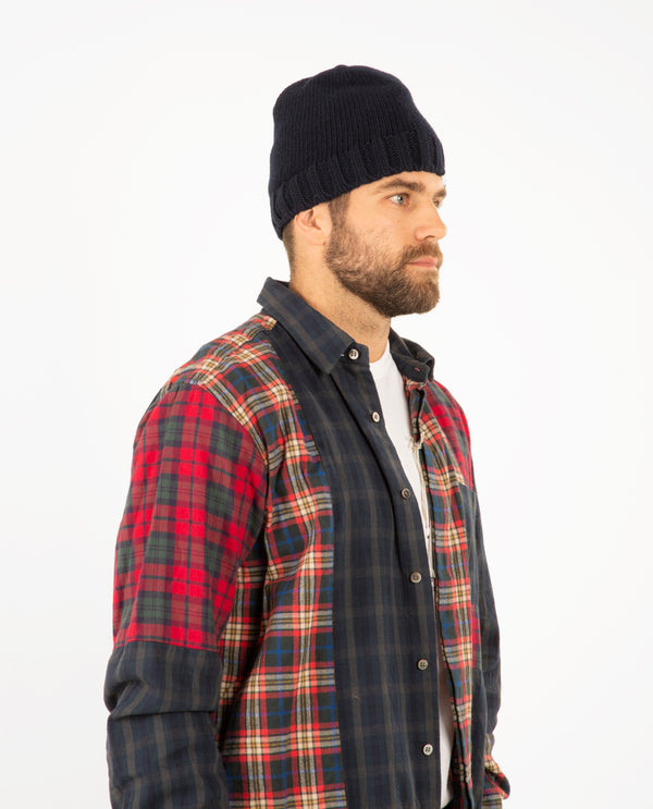 American Rag Cie Unisex Soft Wool Beanie Melton Blue – American Rag Cie