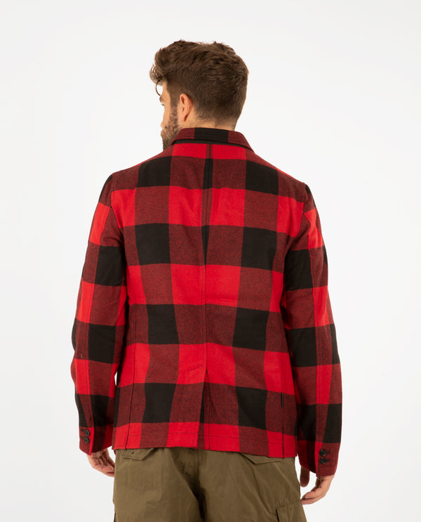 American Rag Cie Upland Check Blazer Red Buffalo – American Rag Cie